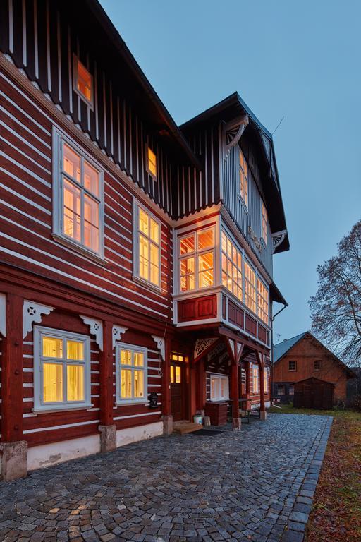 Penzion Flora Janske Lazne Exterior photo